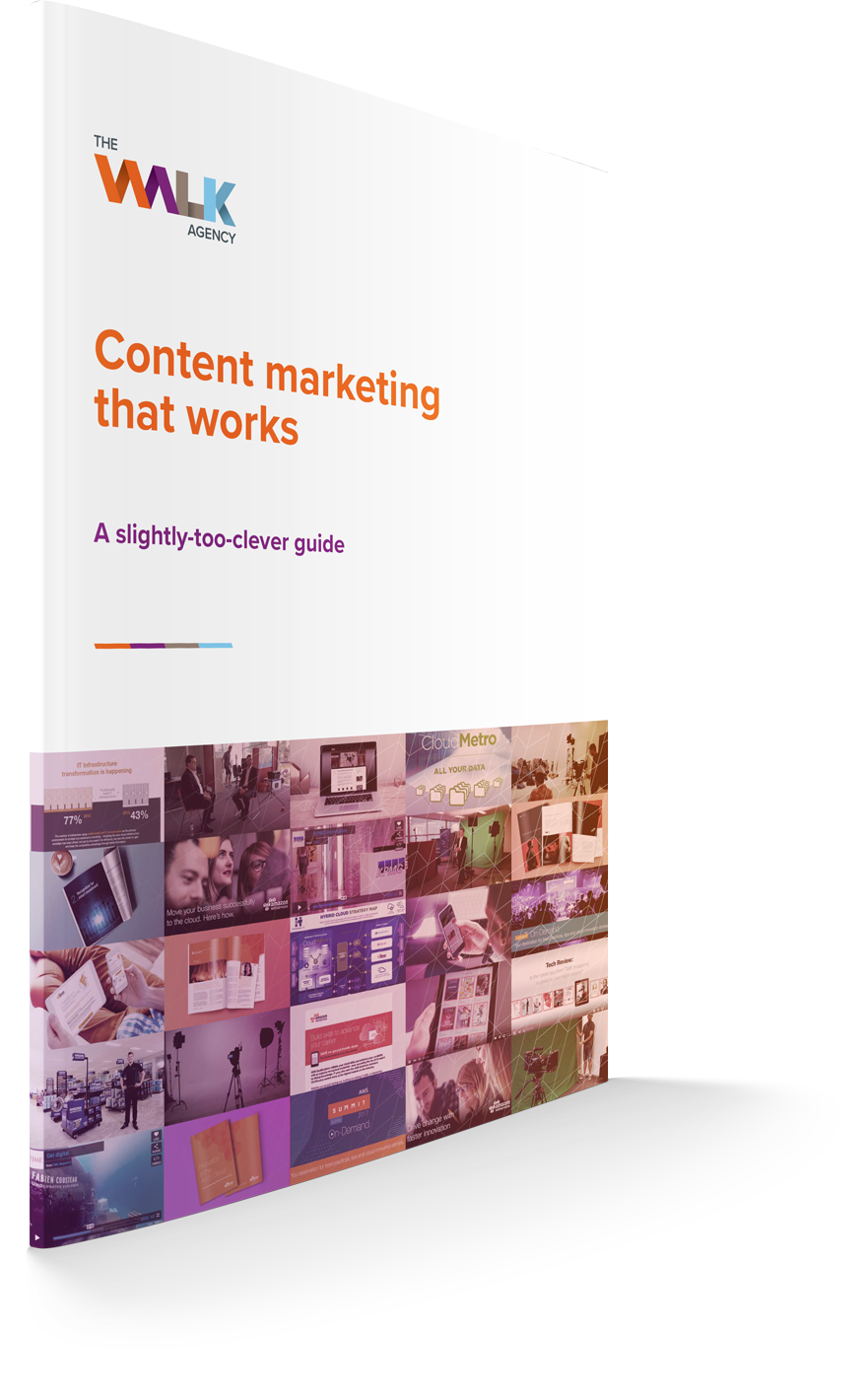 Cover of the free eBook Content marketing that works